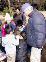 ゴマダラ幼虫見てる.jpg